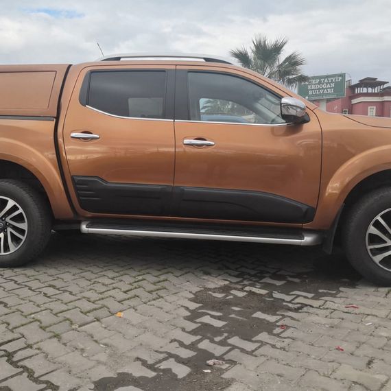 Молдинг на двери (4 шт, ABS) для Nissan Navara/NP300 2016-2024 | Зображення 2