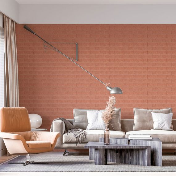 Панель стінова в рулоні 3D 700х19600х3мм Пудра SW-00001919 | Зображення 6