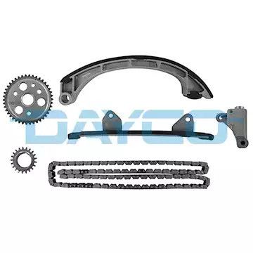 Ланцюг привода ГРМ (к-кт) Toyota Yaris 1.3 (2SZ-FE) 02-08 (зі шестернями), DAYCO (KTC1007)