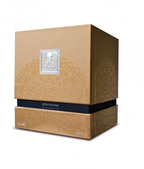Духи із феромонами чоловічі SHIATSU Pheromone Fragrance men grey, 50 мл Sex Aura | Зображення 4