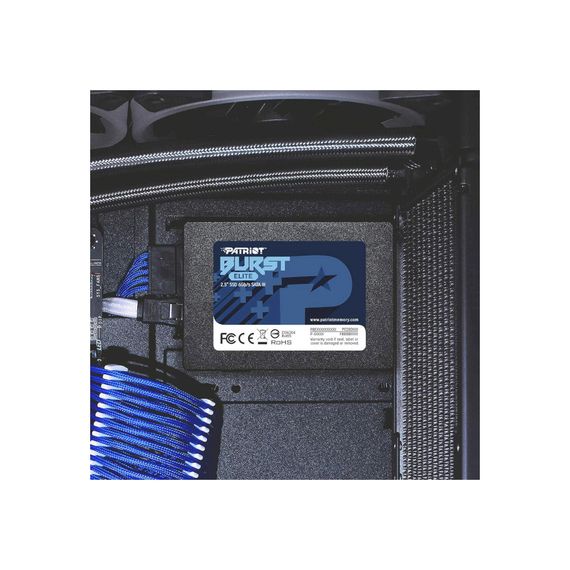 Накопитель SSD 2.5&quot; 1.92TB Burst Elite Patriot (PBE192TS25SSDR) | Зображення 4