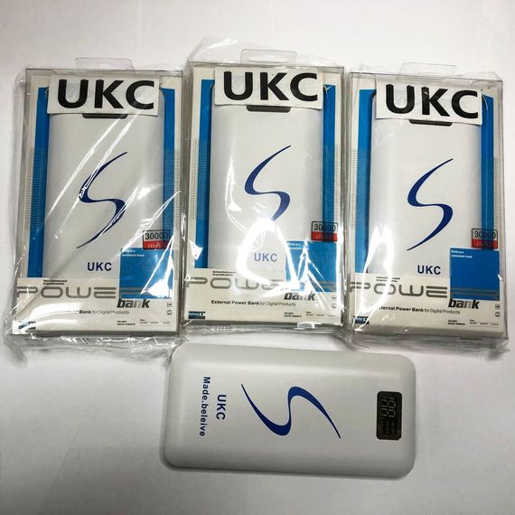 Переносний акумулятор для телефону Power Bank 9600mAh UKC, Повербанк для планшета, FS-987 зарядний пристрій | Зображення 9
