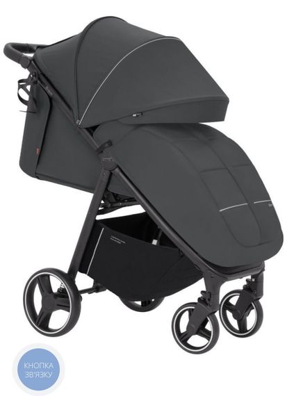 Прогулочная коляска Carrello Bravo 2024 CRL-8512 Lunar Grey | Регулируемая ручка, глубокий капюшон | Зображення 2