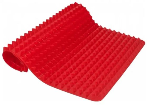 Килимок для випікання PYRAMID PAN Fat-Reduction Silicone Cooking Mat (16,25х11,5 см, силіконовий)grill | Зображення 1