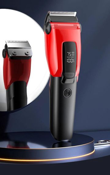 Набір для стрижки 6 в 1 VGR V-117 RED з 14 насадками та LED-дисплеєм (46246-V-117 RED_715) | Зображення 8