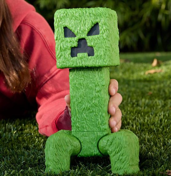 Велика 30см ігрова фігурка Кріпера Оригінал Mattel Minecraft | Зображення 1