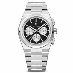 Чоловічий годинник Pagani Design PD-1761 Silver-Black