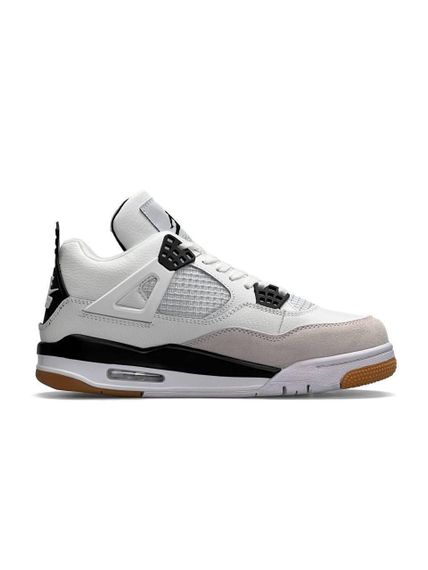 Кроссовки Air Jordan 4 Retro M White Grey Gum , Вьетнам A1230 45 28,5 | Зображення 3