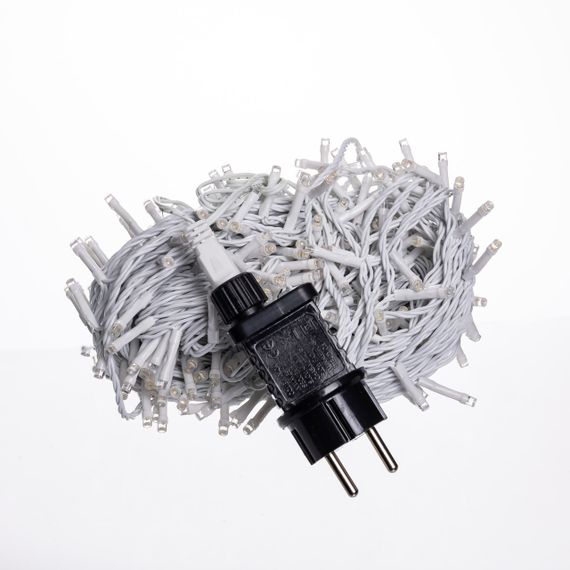 Гірлянда Нитка вулична 30 м 300 LED білий провід Жовтий CF300L30MWY | Зображення 3