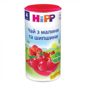 Детский чай HiPP из малины и шиповника 200 г (9062300104469) - Топ Продаж!