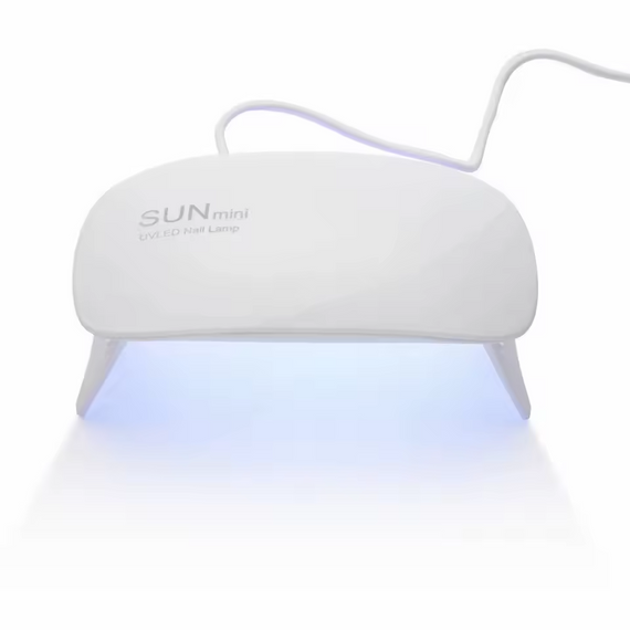 Мінілампа для нігтів F2 6W USB портативна UV/LED для гель-лаку | Зображення 2