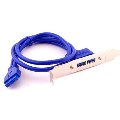 Кабель питания косичка (для системної плати), 2xUSB 3.0 Atcom (15259) | Зображення 2