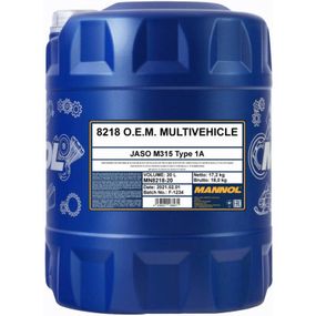 Трансмиссионное масло Mannol 8218 O.E.M. Multivehicle JWS 3309 20л (MN8218-20)