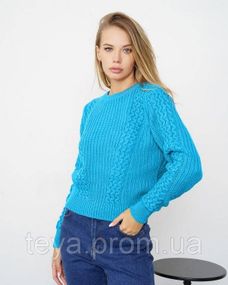 Светр колір синій розмір M FI_006050