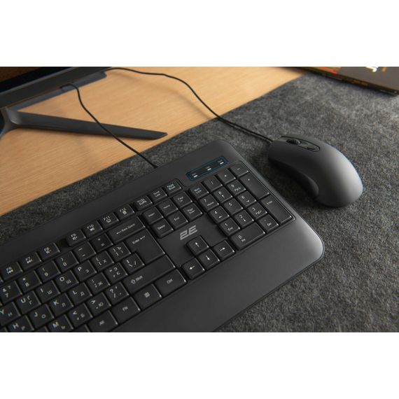 Клавіатура 2E 2Е KS109 USB-A Black (2E-KS109UB) | Зображення 2