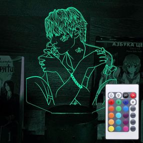 Акриловий світильник-нічник з пультом 16 кольорів The Rose Усон Кім tty-n002247