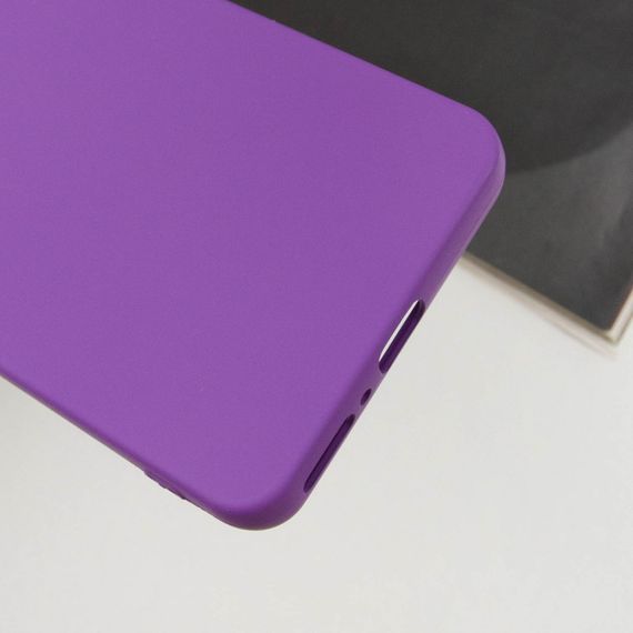Чехол Silicone Cover Lakshmi Full Camera (AA) для Xiaomi Redmi Note 13 5G Фиолетовый / Purple | Зображення 5