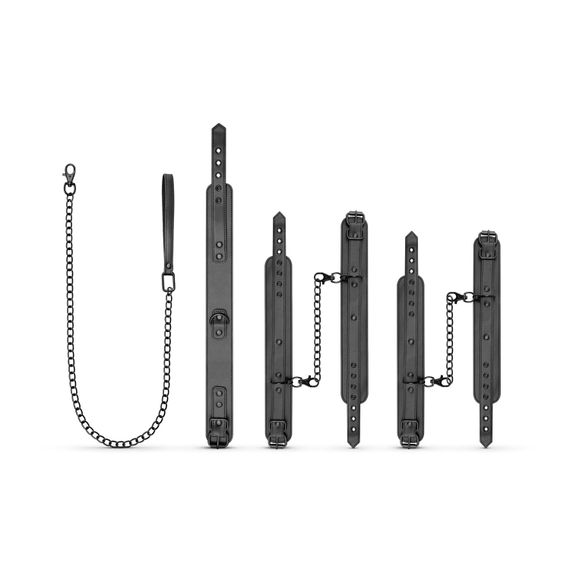 Набір для BDSM Bedroom Fantasies: Master & Slave Total Restraint Set | Зображення 1