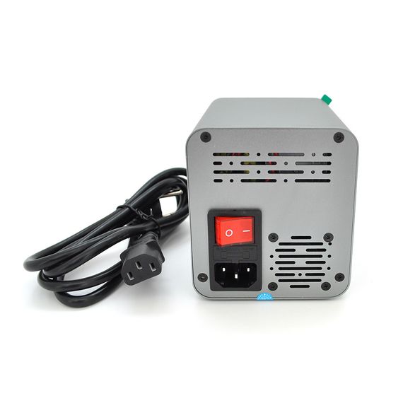 Блок живлення з цифровою індикацією MECHANIC MP-2405, 24V 5A, регульований, 3-режим, 2*PD3.1, 4*TYPE-C. DC-Port*0-24V, 220V/120W. | Зображення 2