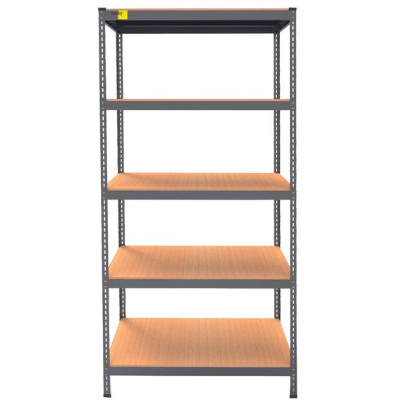 Металевий стелаж MRL-2100 ( 900x450) чорний | Зображення 1