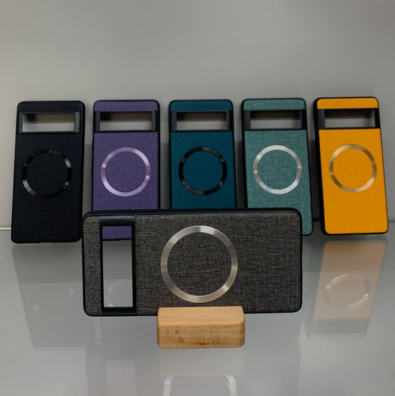 Чохол Material MagSafe Google Pixel 6 сірий