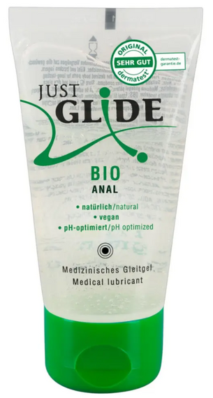 Анальне органічне мастило на водній основі - Just Glide Bio Anal, 50 ml Sex Aura