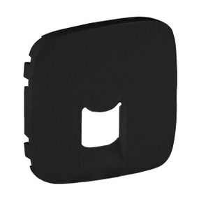 Лицевая панель Legrand Valena IN*MATIC ALLURE розетки RJ11/RJ45, антрацит (755418)