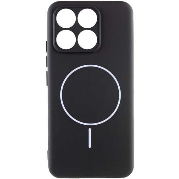 Чохол Silicone Cover Lakshmi Full Camera (AA) with Magnetic Fit для Motorola Edge 70 Чорний / Black