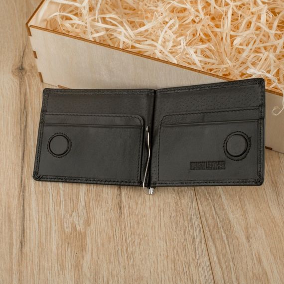 Набір подарунковий для чоловіка Leather Collection (портмоне і ремінь) натуральна шкіра | Зображення 3