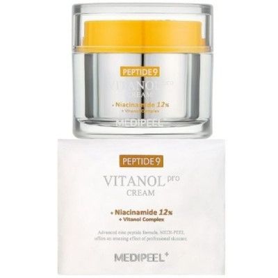Крем для лица с пептидами и комплексом витанола Medi-Peel Peptide 9 Vitanol Cream Pro (50 ml) | Зображення 1