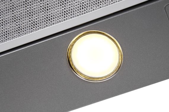 Телескопічна кухонна витяжка VENTOLUX GARDA 60 XBG (750) SMD LED | Зображення 3