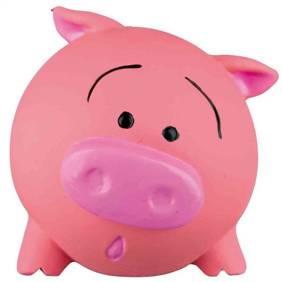 Іграшка Trixie для собак М_яч-тваринка круглий з пискавкою латекс 6 см | Зображення 3