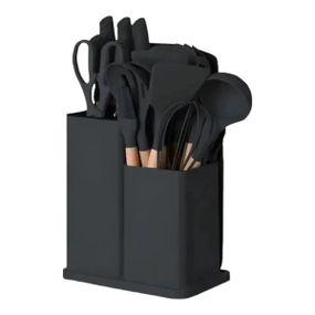 Набір кухонного приладдя 19 предметів Kitchen Set Чорний