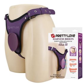 Універсальна система для страпону Pretty Love - Caldric III Purple Universal Harness Briefs, BW-022107-2 sexstyle