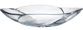 Фруктовниця скляна Bohemia Globus 33 см блюдо для фруктів 6KB12/99M87/330