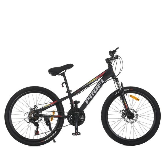 Велосипед MTB2601-2, 26 дюймів, алюмінієва рама 13 Shimano 21SP чорний | Зображення 1