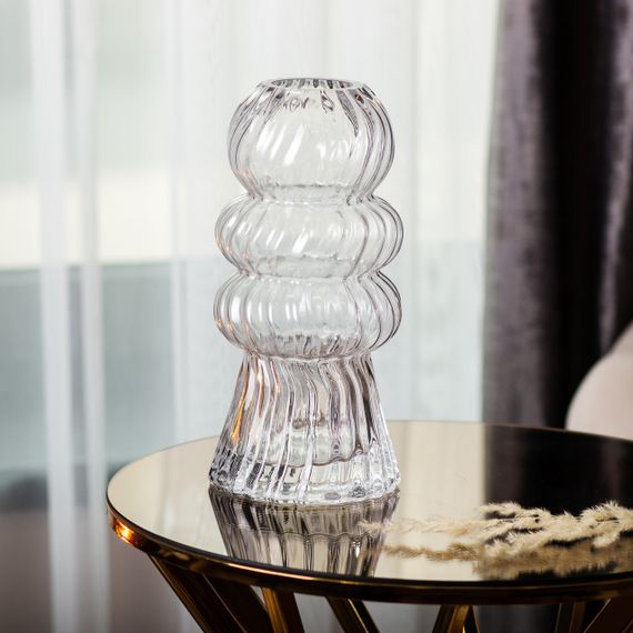 Скляна ваза 24,5 см HP-1727 | Зображення 2