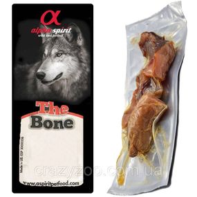 Ласощі для собак Alpha Spirit Ham Bones м'ясна кісточка 19-21 см as90056