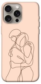 Чохол з картинкою Couple line для Apple iPhone 15 Pro Max (6.7")