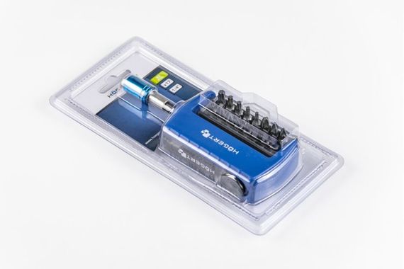 Набір біт, HT1S401-1 уп 17 шт Hoegert | Зображення 4