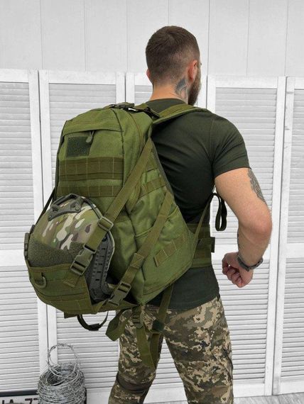 РЮКЗАК С ДЕРЖАТЕЛЕМ ДЛЯ ШЛЕМА BADGER OUTDOOR GUNNY 30Л   РН3123
