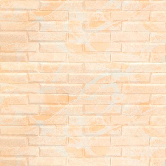 3D панель самоклеюча кладка 700х770х7мм Жовто-біла (039) SW-00000563