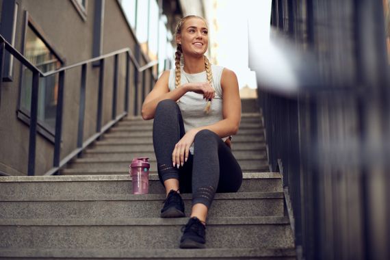 Шейкер спортивний SmartShake Original2GO One 800ml Deep Rose (Pink) (Original) | Зображення 4