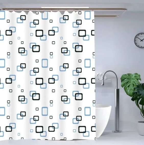 Шторка для ванної ZERIX SCP-002-180x180 ZX5001