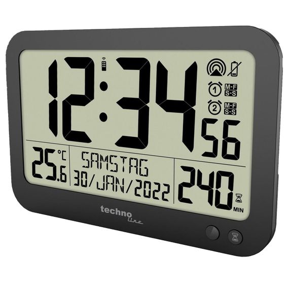 Годинник настінний Technoline WS8026 Black (WS8026) | Зображення 1