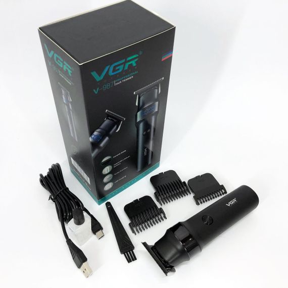 Електрична машинка для стрижки побутова VGR V-987, Професійна машинка для стрижки волосся в салон SL-87 | Зображення 3