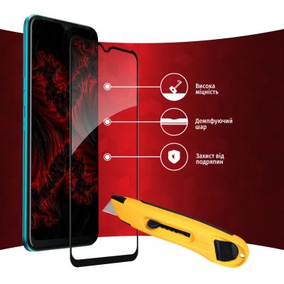 Стекло защитное Intaleo Full Glue Tecno Spark 8 (1283126533099) | Зображення 3