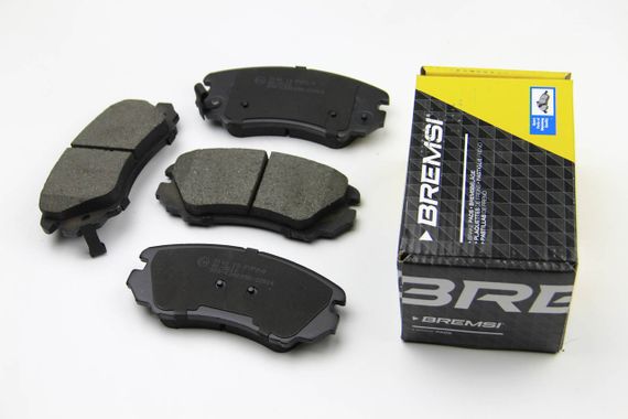 Колодки передні гальмівні Hyundai Tucson 04-10/Kia Sportage 04-(mando) з датчиком, Bremsi (BP3146) | Зображення 2