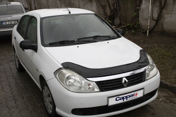 Дефлектор капоту (EuroCap) для Renault Symbol 2008-2013 рр | Зображення 3