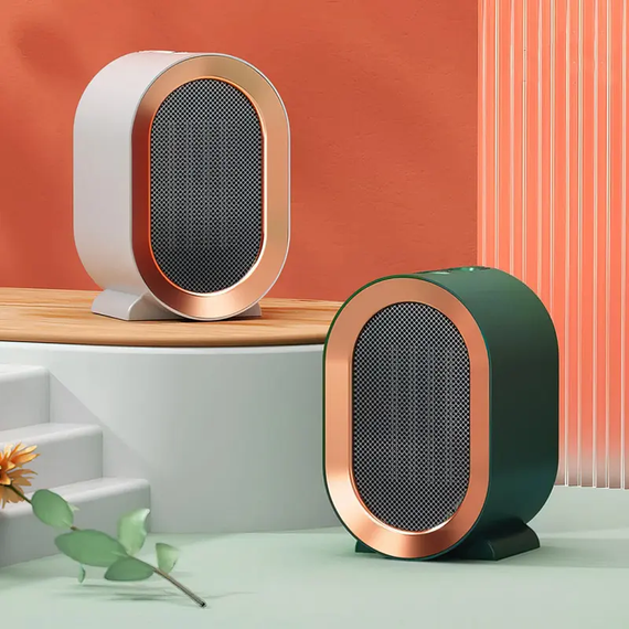 Керамический обогреватель настольный A-Plus 1000W РТС тепловентилятор, 2 режима, защита от перегрева